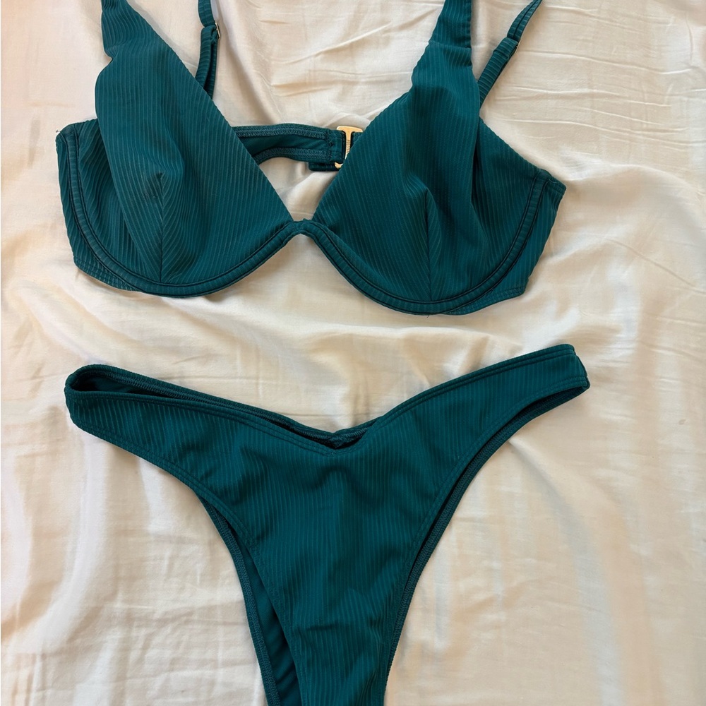 Hollister ribbed Bikini Set